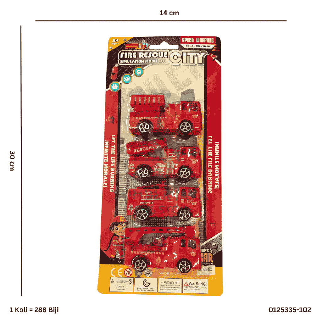 PULLBACK FIRE TRUCK 335-102