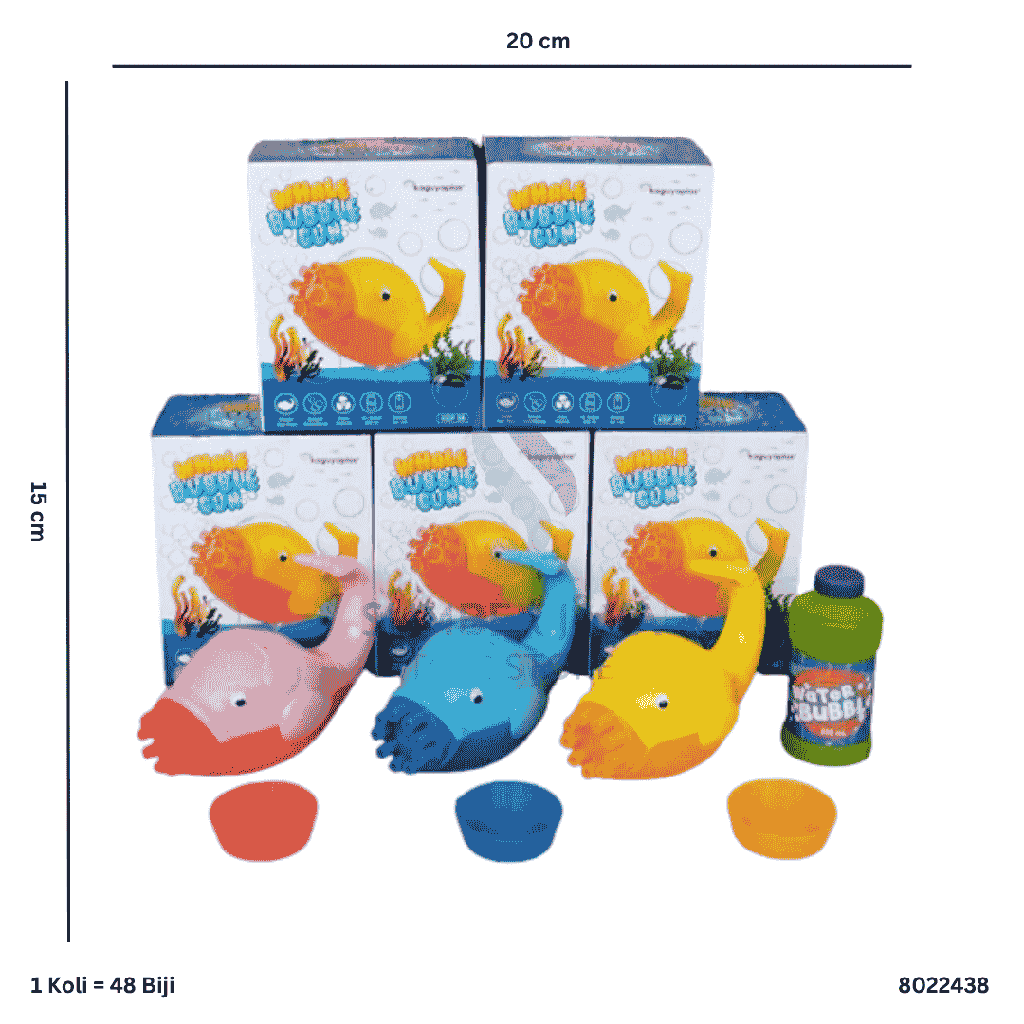 WHALE BUBBLE GUN 38
