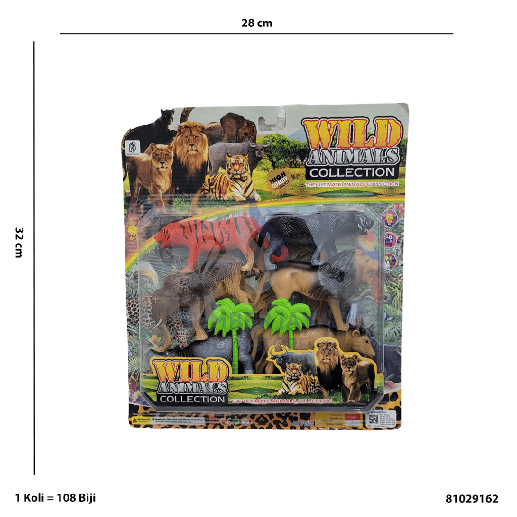 WILD ANIMALS SET 9162