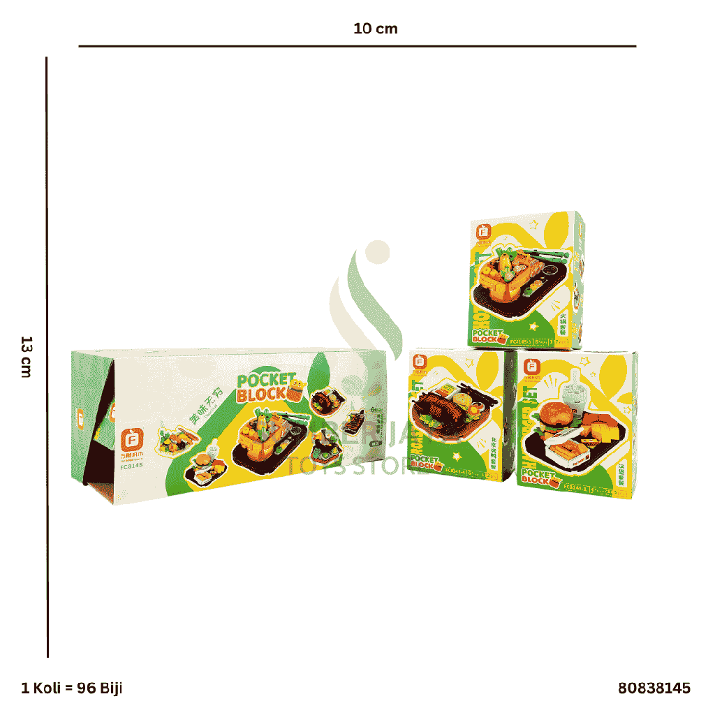 POCKET BLOCK FOOD STREET 8145
