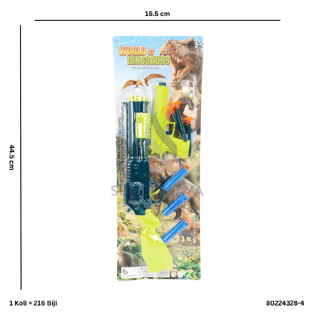 WORLD OF DINOSAUR GUN 328-4
