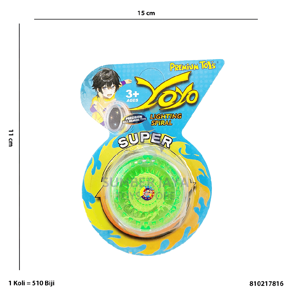YOYO WITH LIGHT 17816