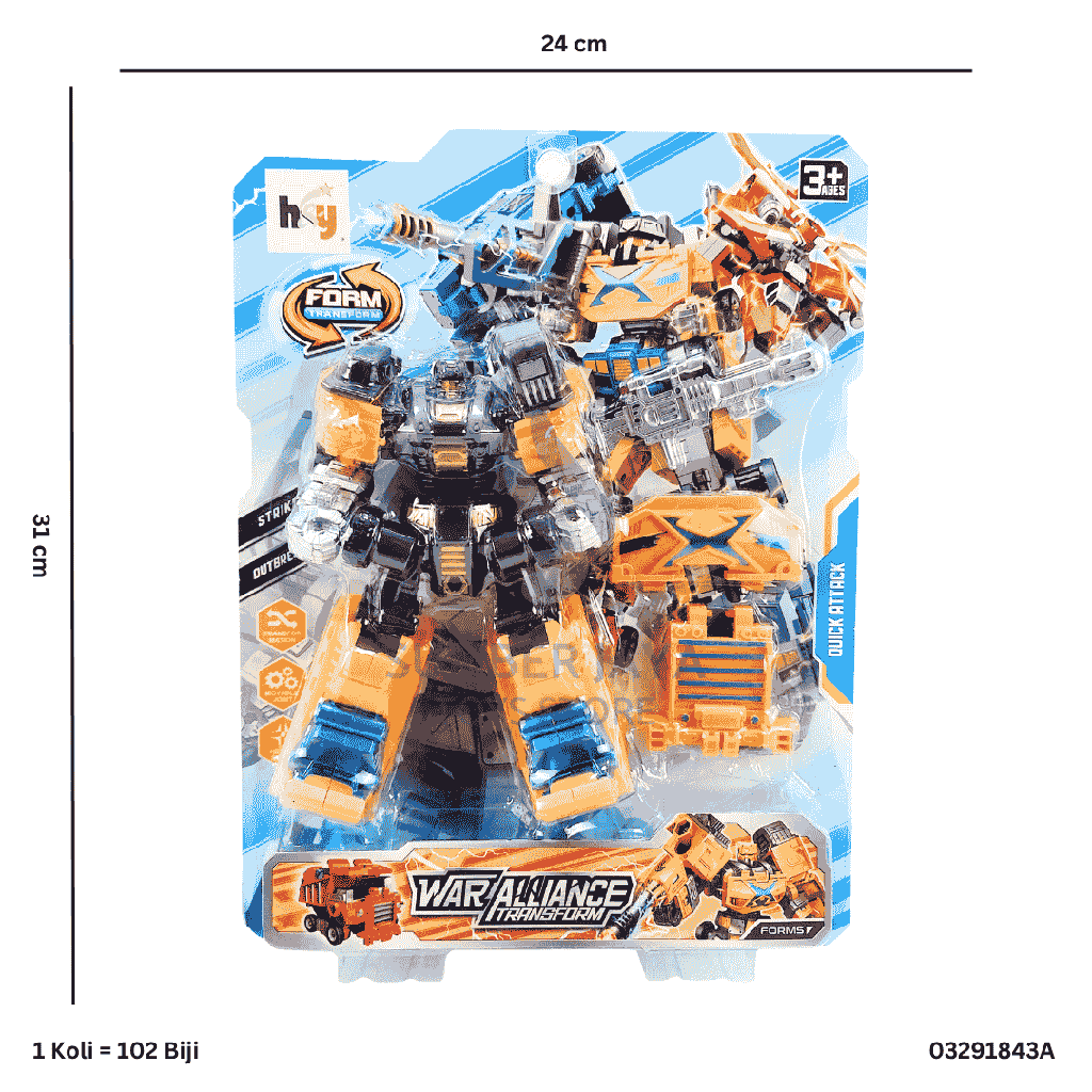 TRANSFORMER CAR 91843B