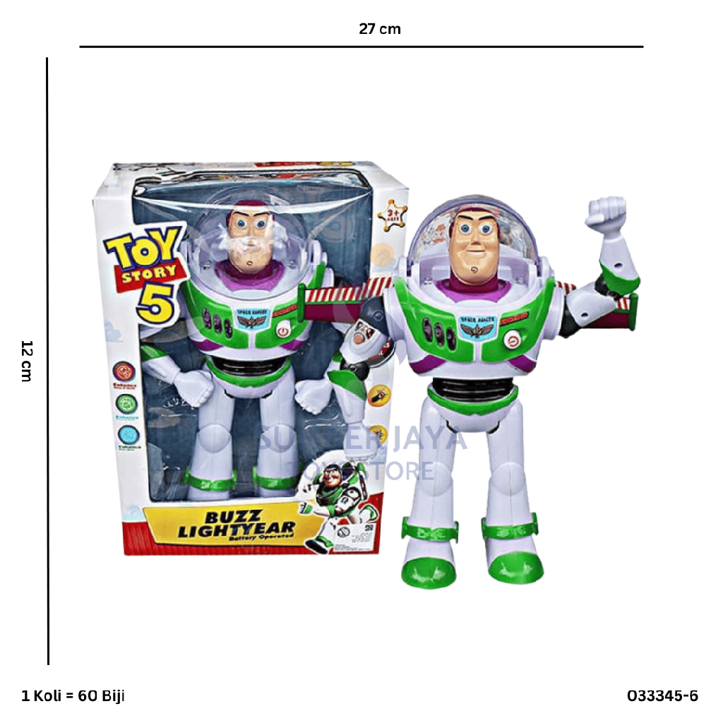 B/O BUZZ LIGHTYEAR 345-6A