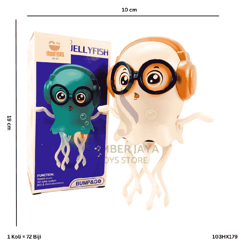 B/O DANCE JELLY FISH HX179