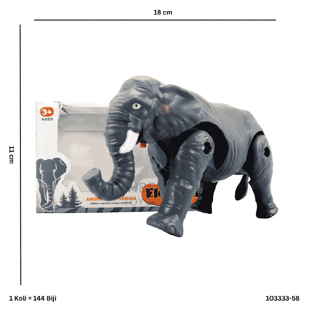 B/O ELEPHANT 333-58