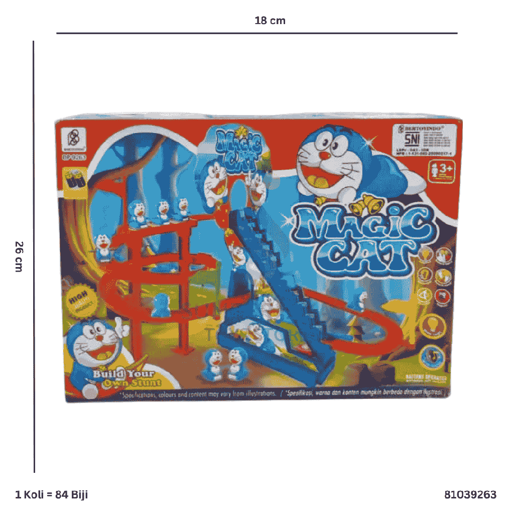 SMALL ROLLER COASTER MAGIC CAT 9263