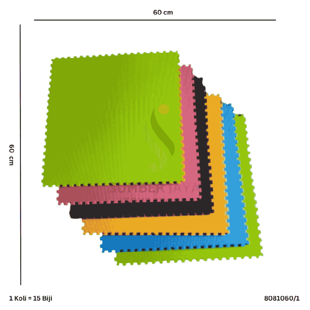 EDUMATS POLOS WARNA 060/1