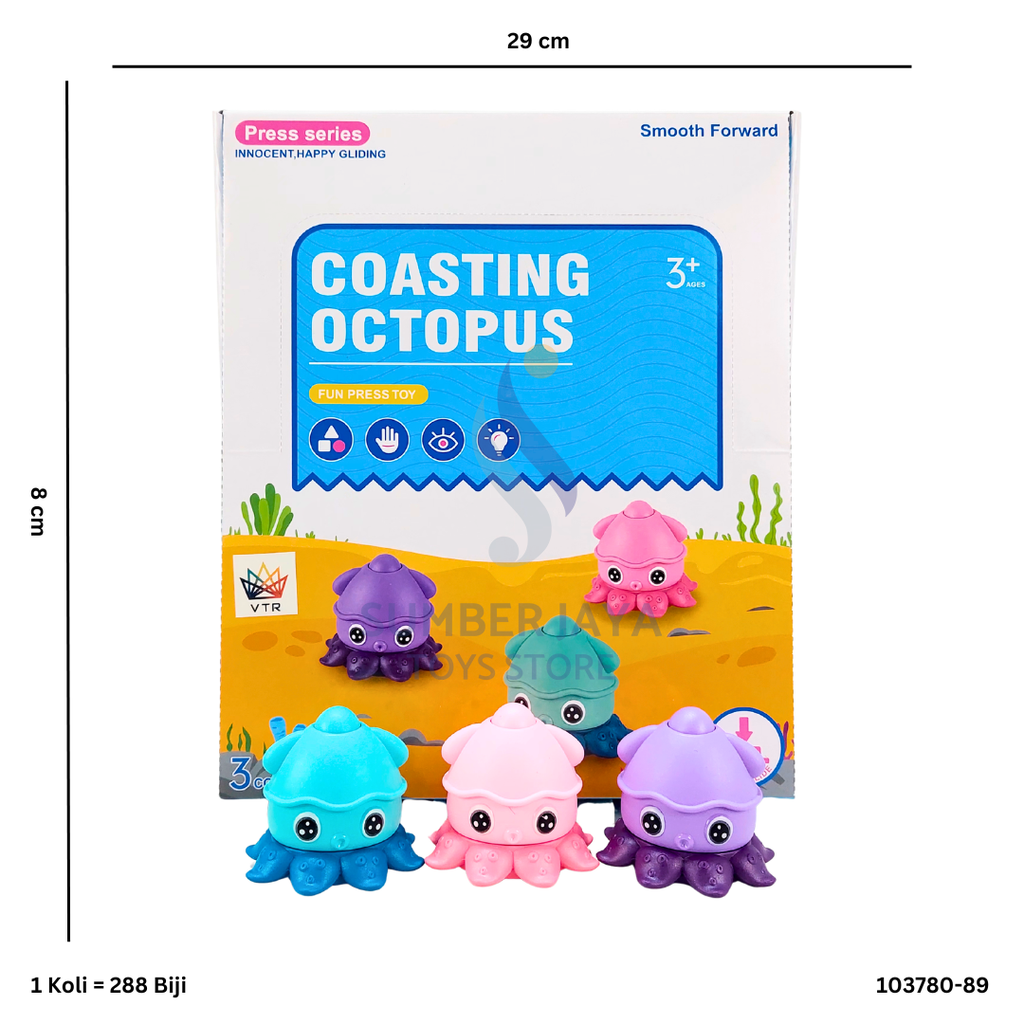 PRESS TOYS SEA ANIMAL 780-89