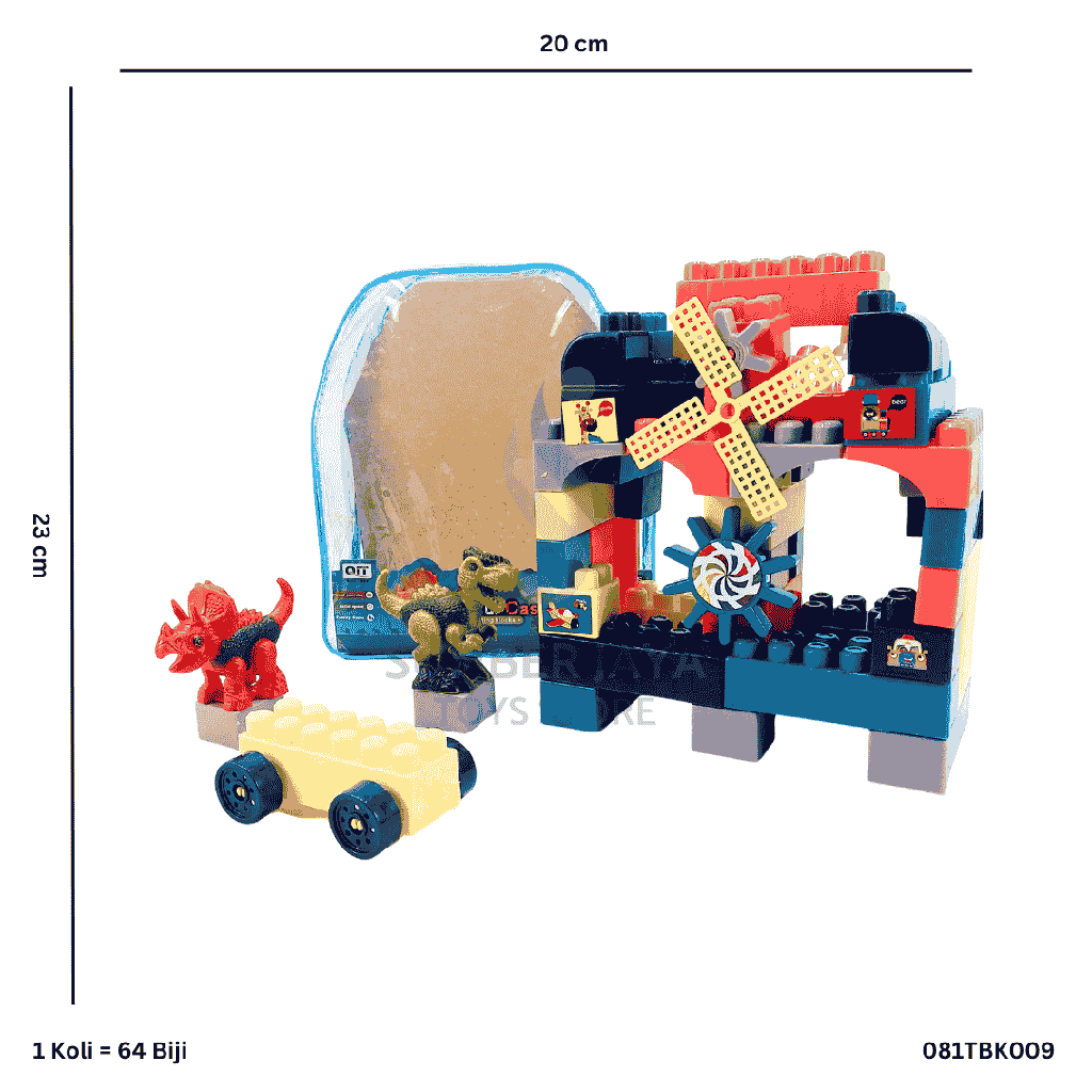 BLOCK DINO CASTLE TBK-009