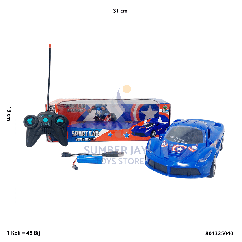 SPORT CAR SUPER HEROES 5040
