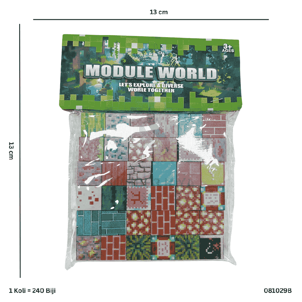 BLOCK MAGNETIC 36PC 029B