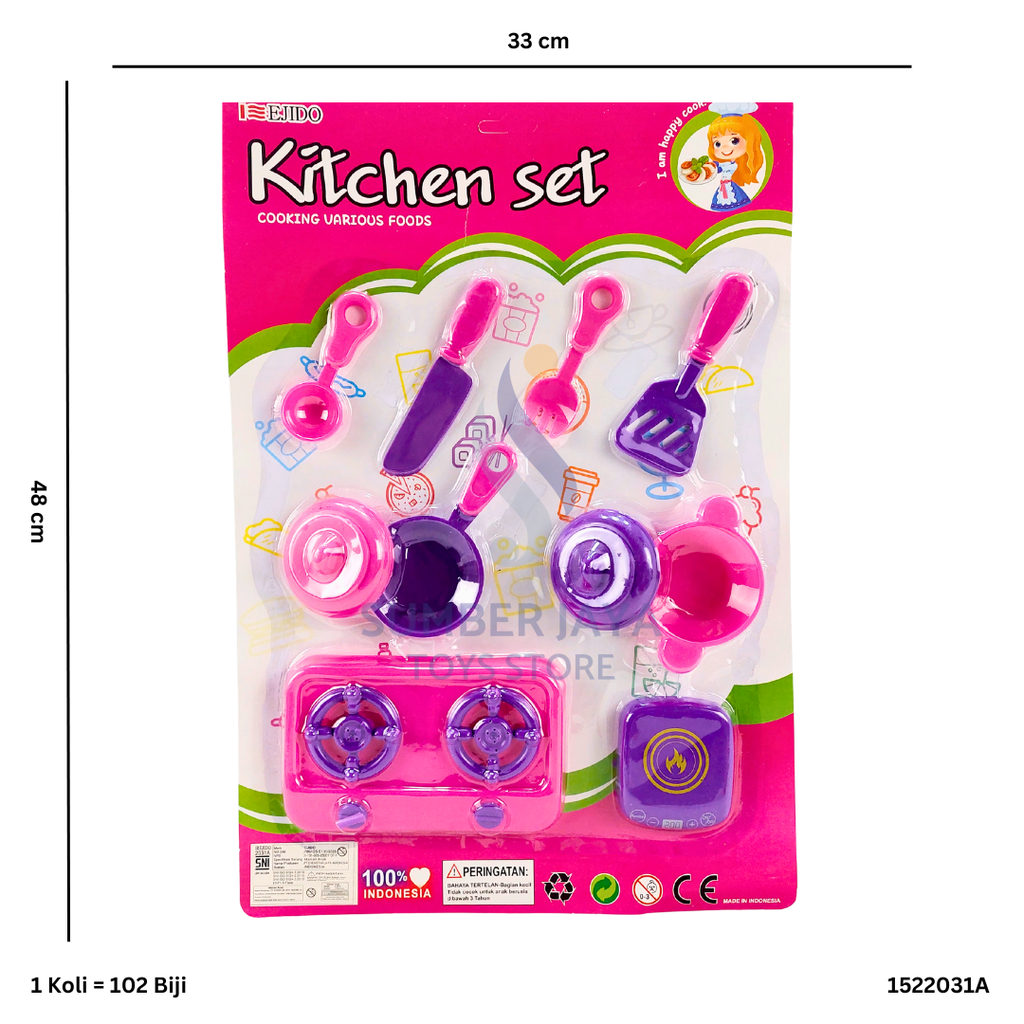 KITCHEN SET TOYS 2031A