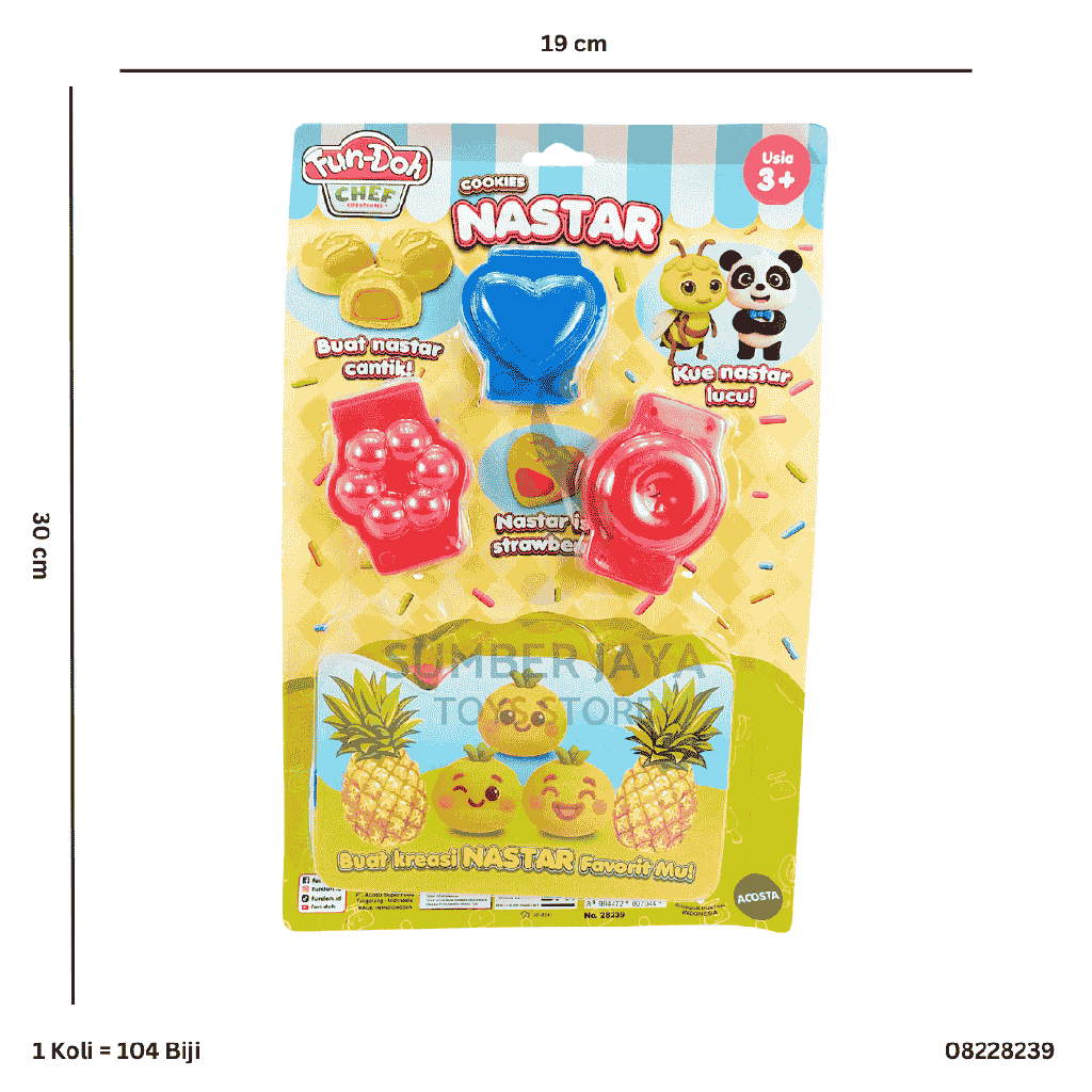 FUN-DOH COOKIES NASTAR 28239
