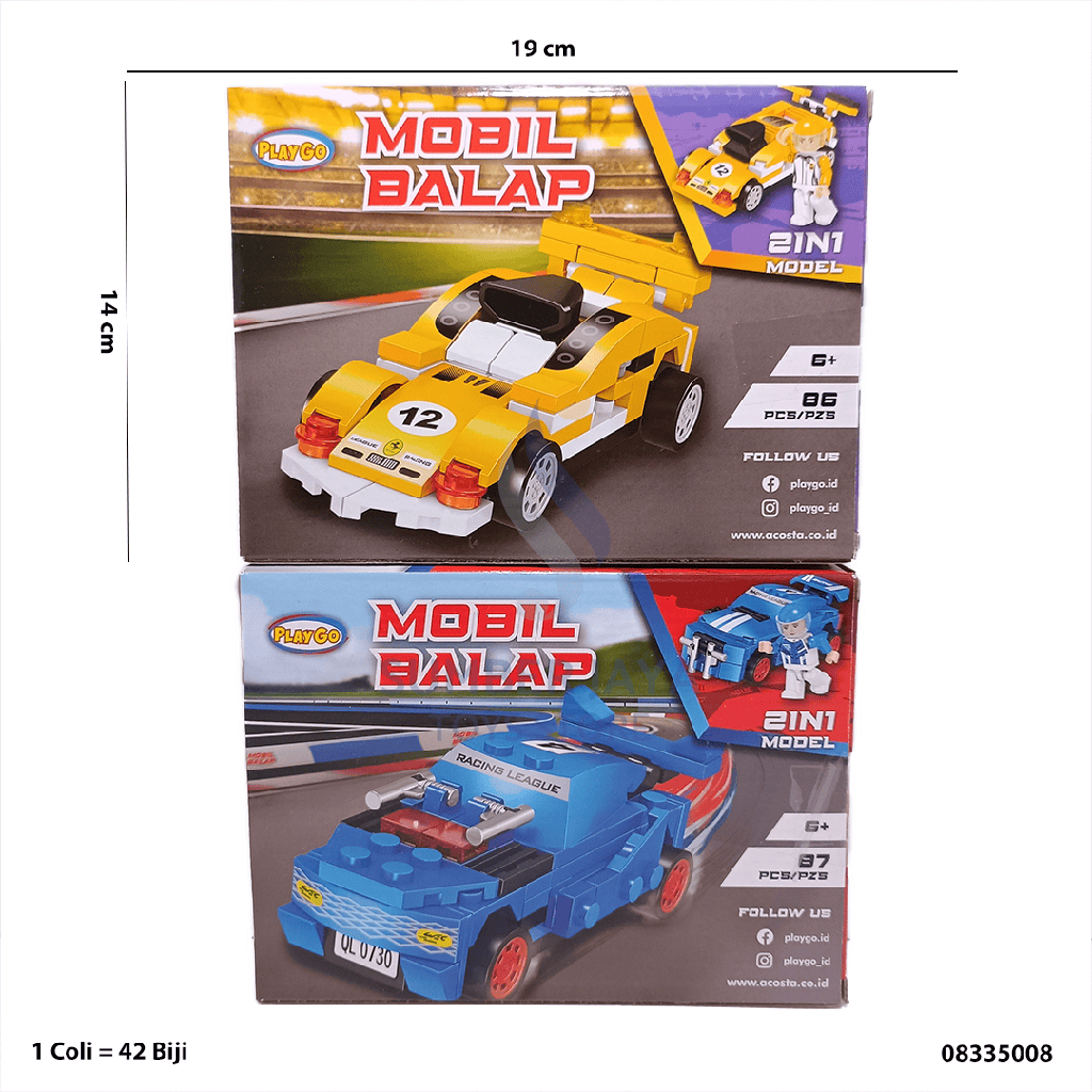 LEGO MBL BALAP PLAYGO 35008