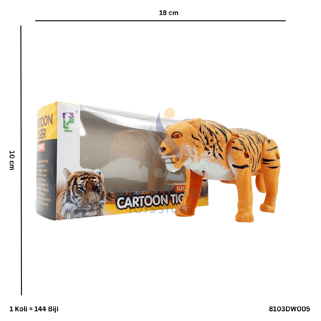 CARTOON TIGER B/O DW005