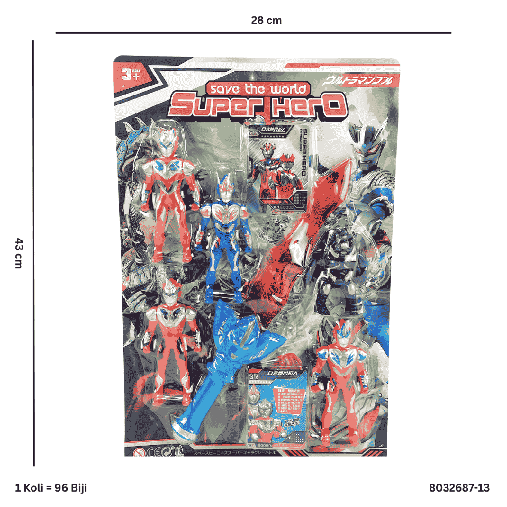 SUPER HERO SAVE THE WORLD 687-13