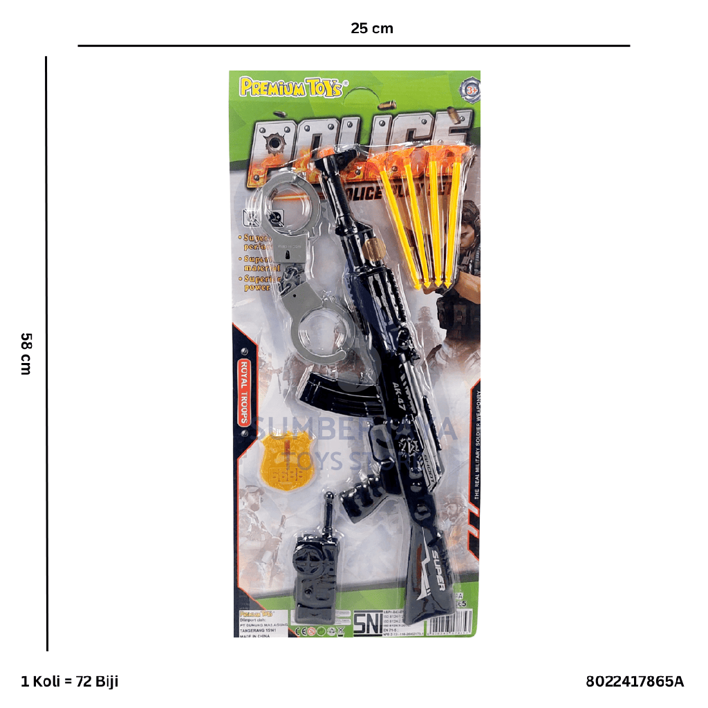 POLICE GUN SET 17865A