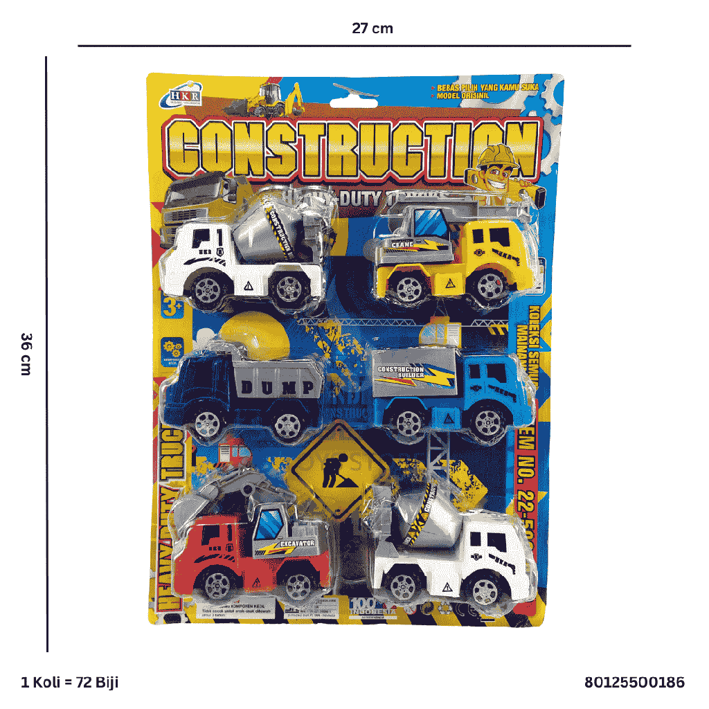 TRUCK CONTRUCTION 6P F/W 500186