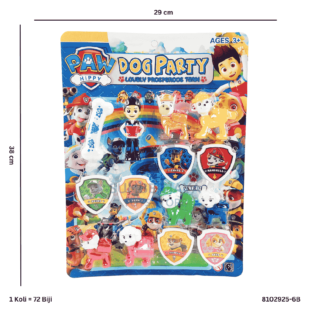 DOG PARTY ESCORT TEAM 925-6B