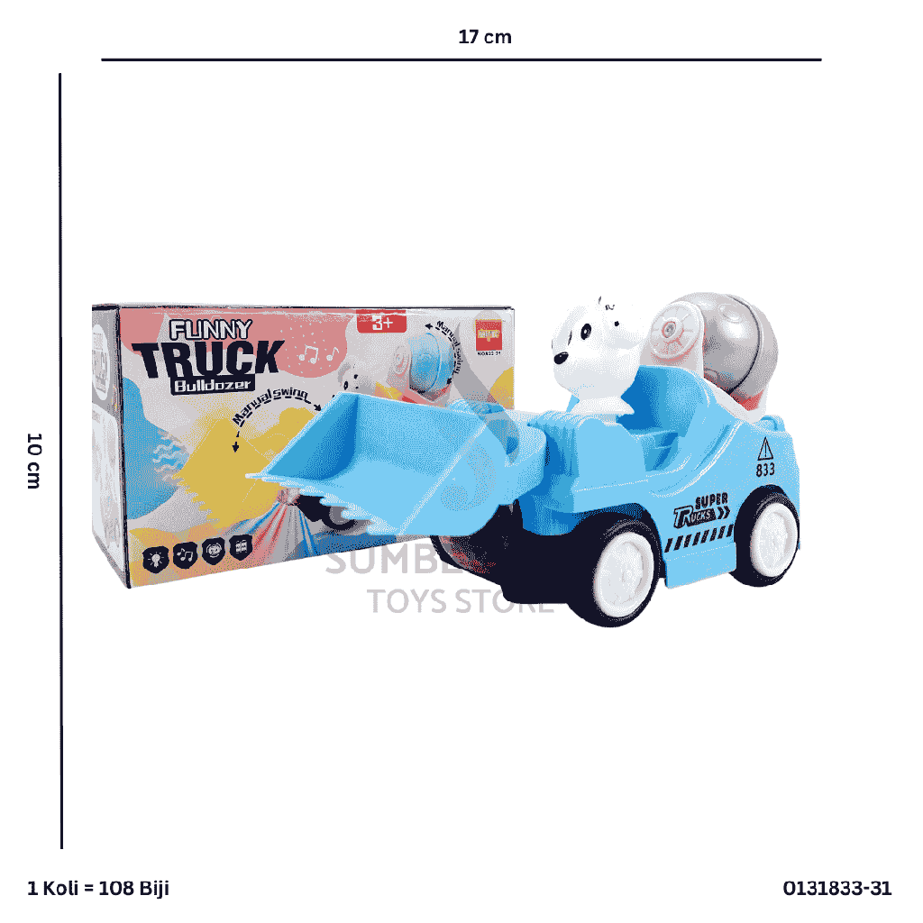 TRUCK EXCAVATOR B/O 833-31