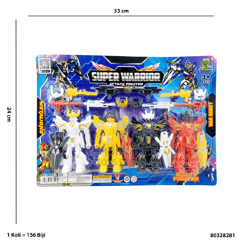 SUPER WARRIOR SET 8281