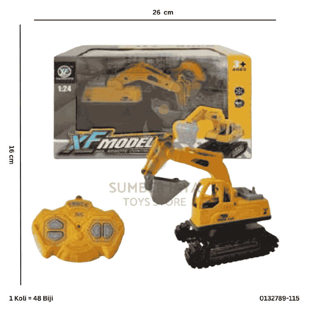 R/C XF MODEL CITY TRUCK 789-115A