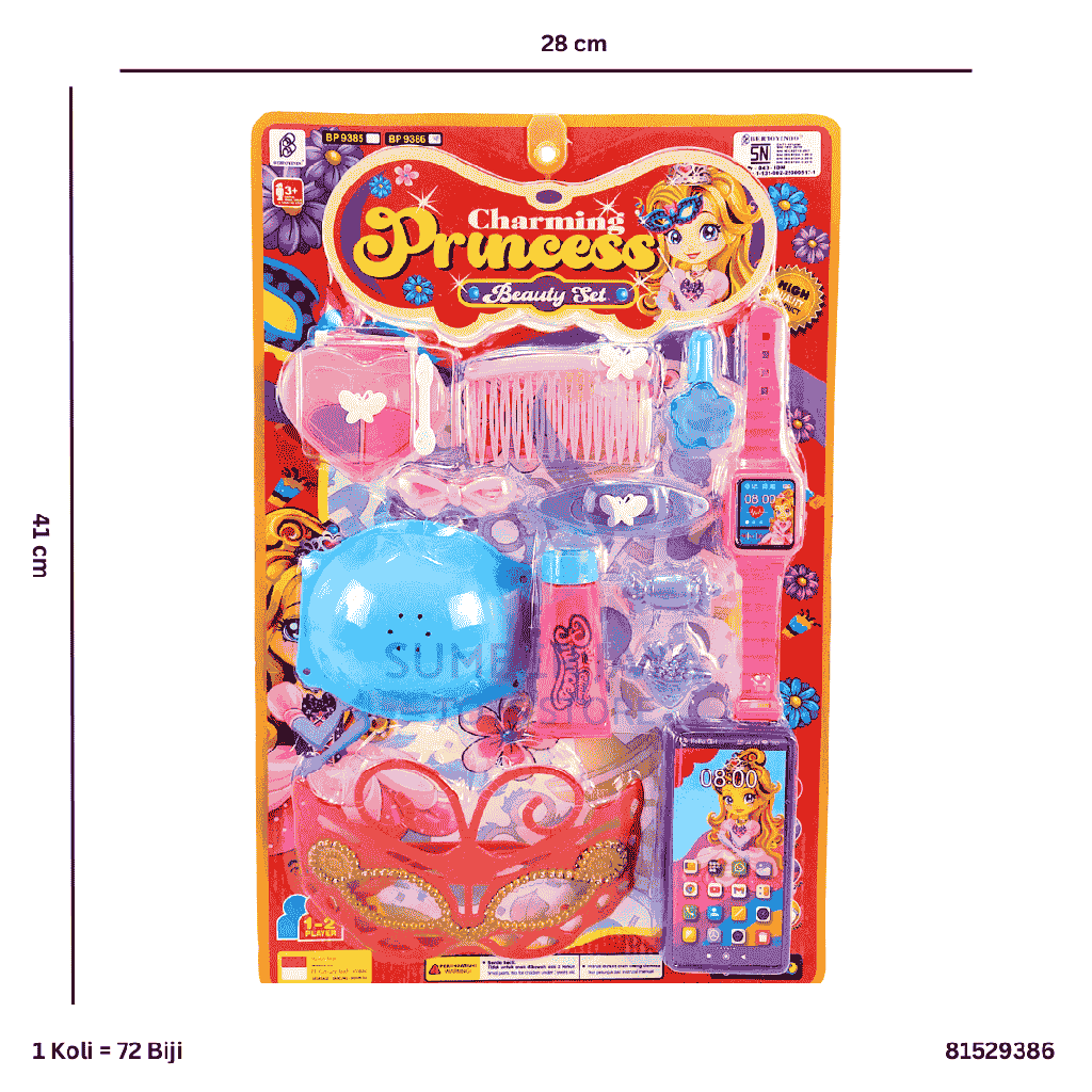 BEAUTY SET CHARMING PRINCESS 9386