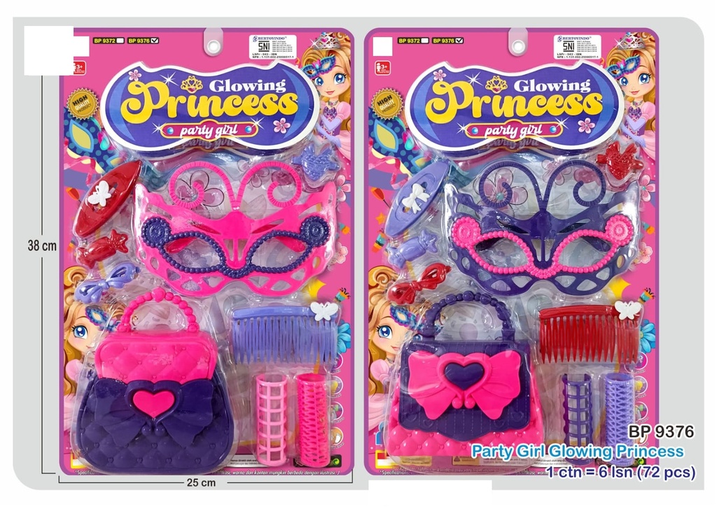PARTY GIRL GLOWING PRINCESS 9376