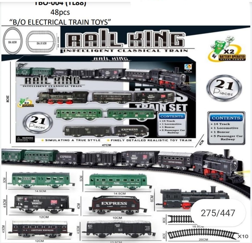 B/O RAIL KING CLASSIC TRAIN TBO-004