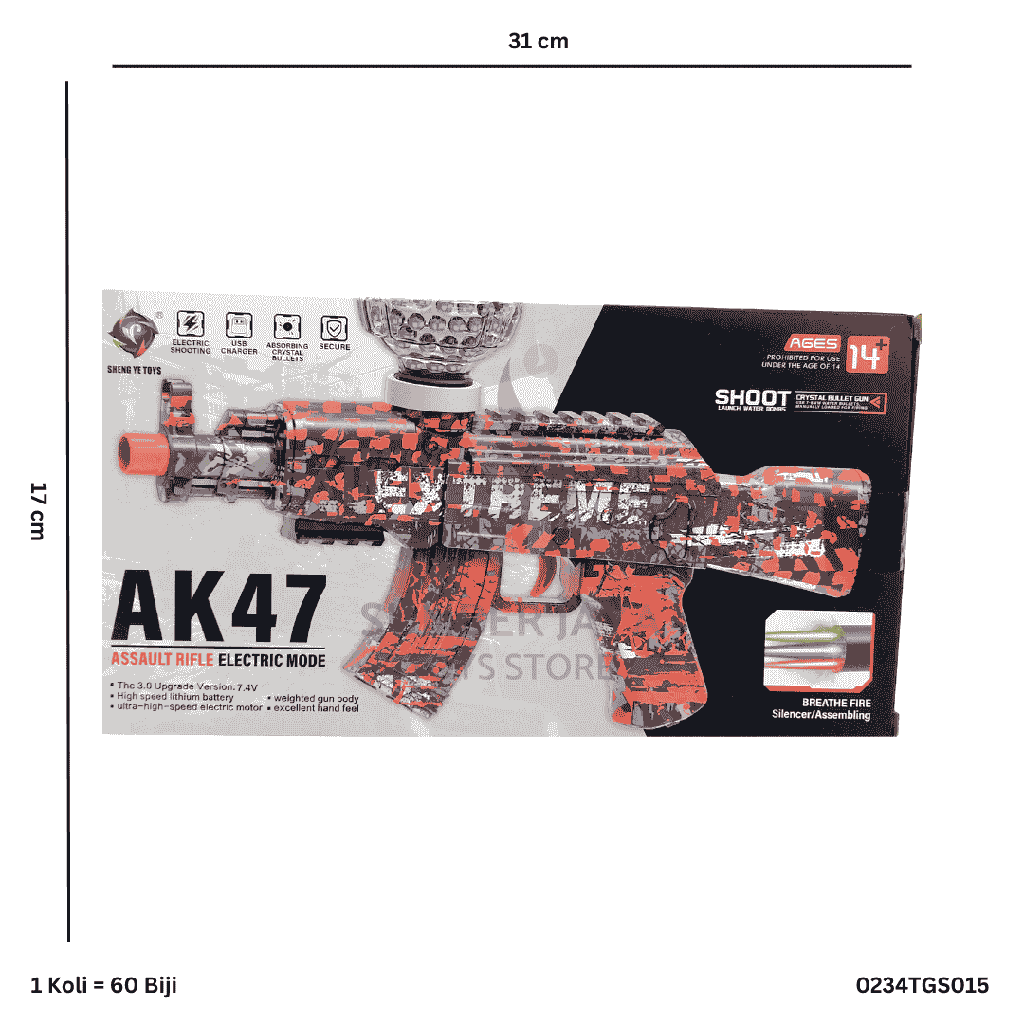 AK47 EXTREME GUN TGS-015