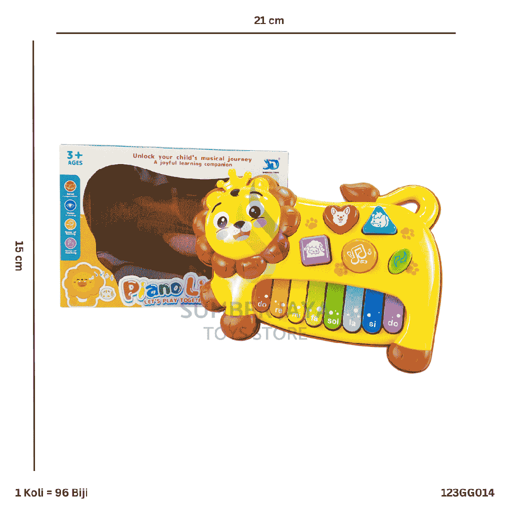 B/O LION PIANO TOYS GG014