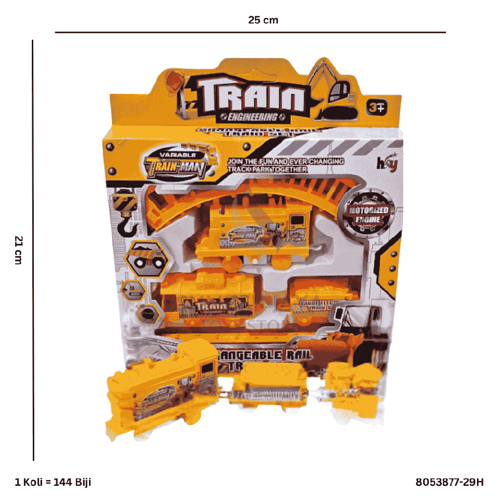 B/O TRAIN ENGINEERING 877-29HJ