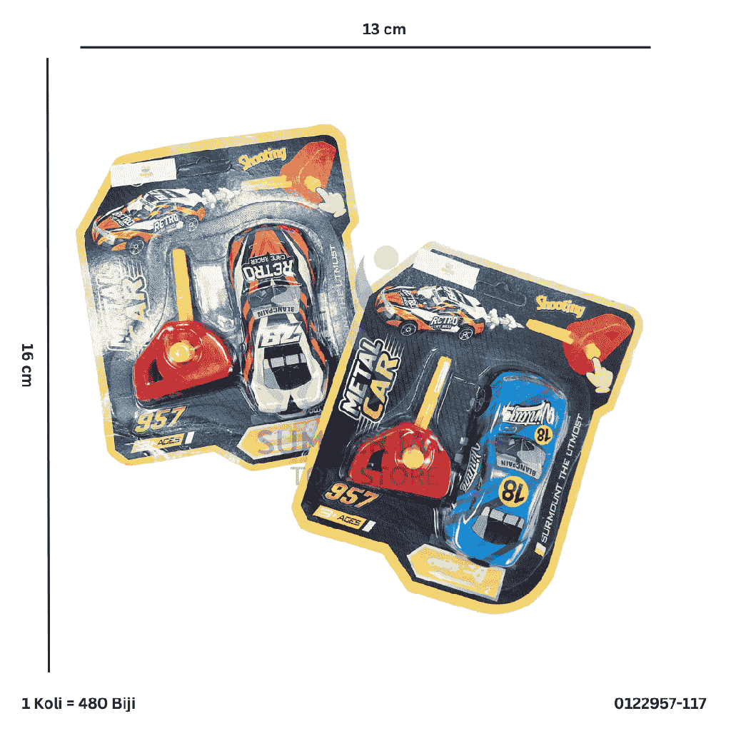 METAL CAR EJECTION 957-117