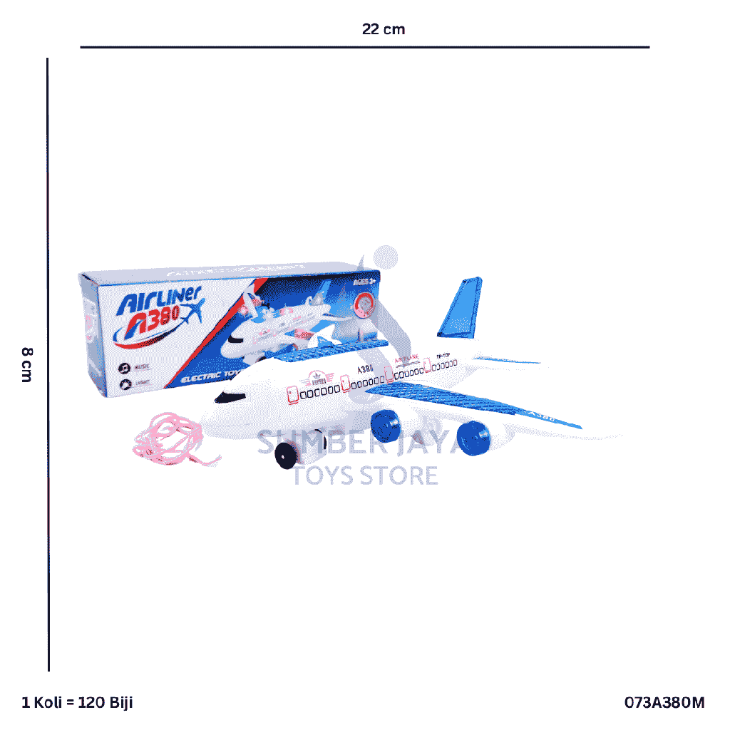 B/O AIRLINES W/ MUSIC A380M