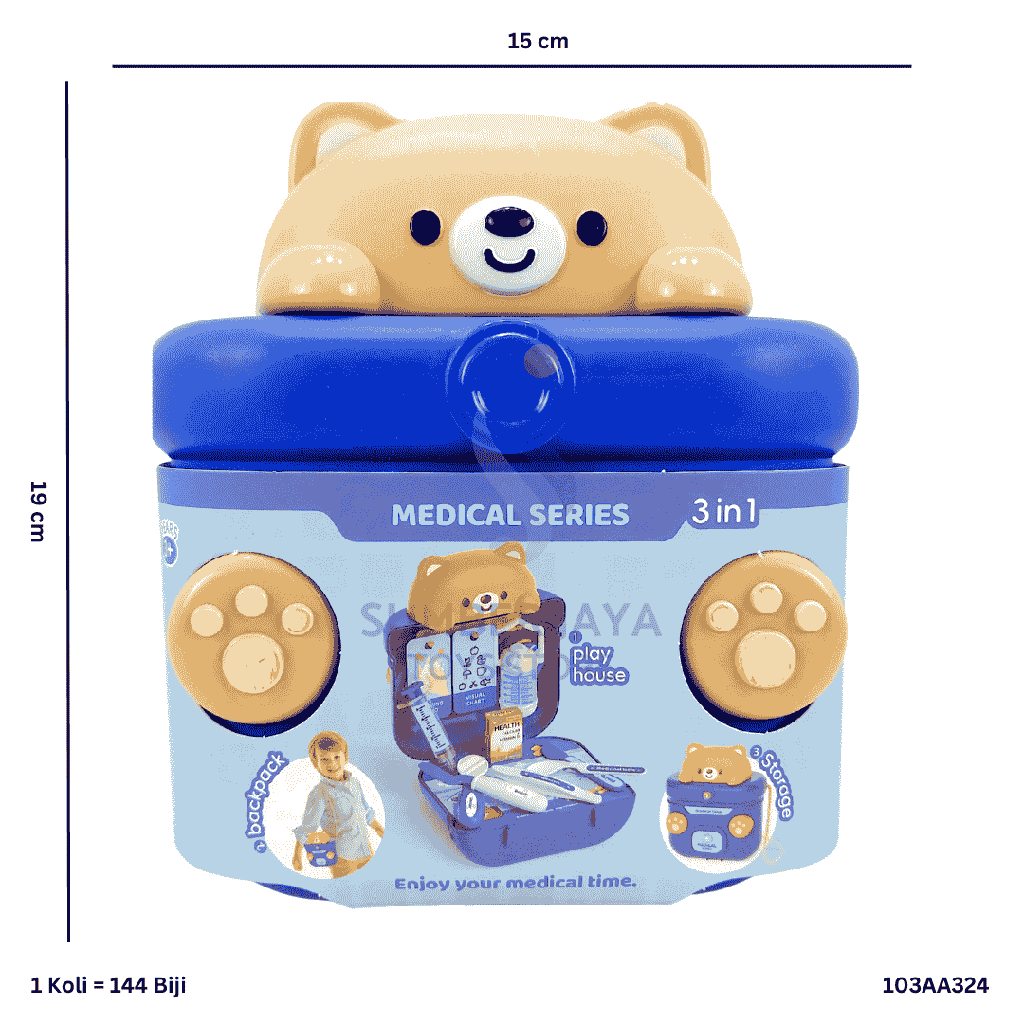 BEAR MEDICAL SET 3IN1 AA324
