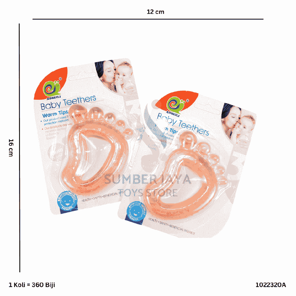 FOOT BABY TEETHER 2320A