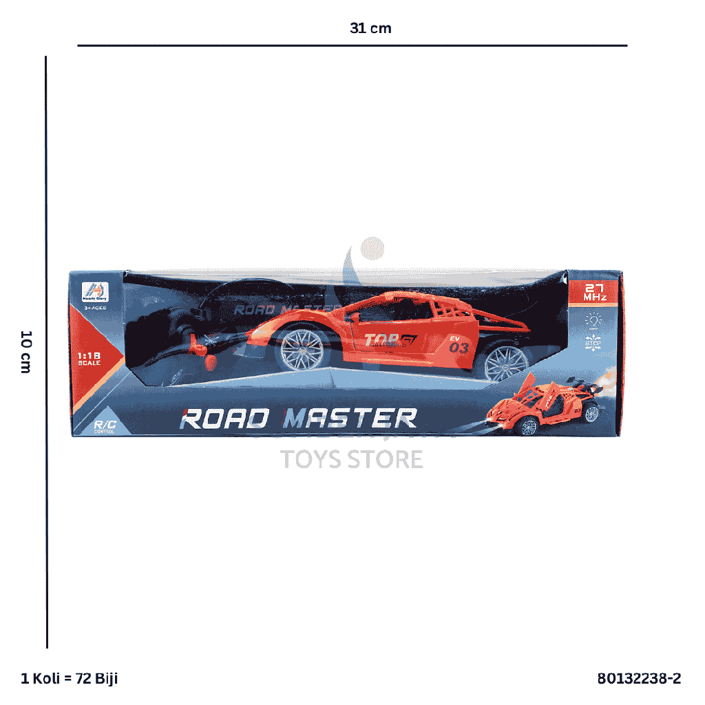R/C 6FC SPORT CAR W/SMOKE 238-2