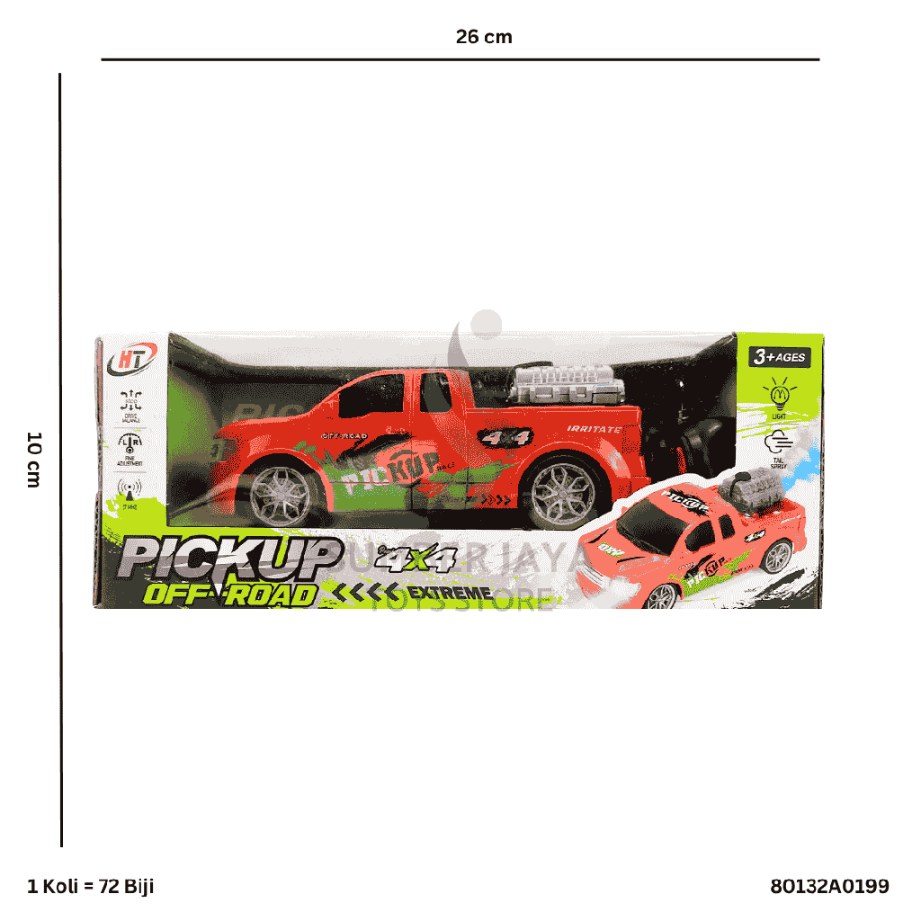 R/C 4FC HILUX W/SMOKE A01-99