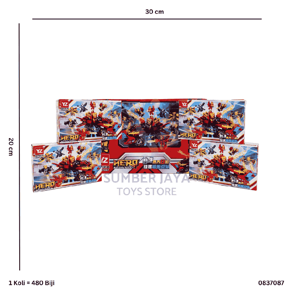 RPK SUPERHERO IRONMAN FGR W/RIDE 7087