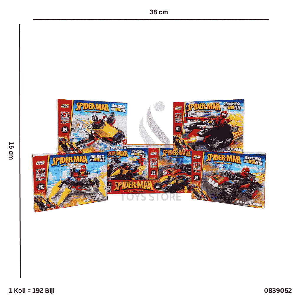 RPK SUPERHERO SPIDERMAN FGR 9052
