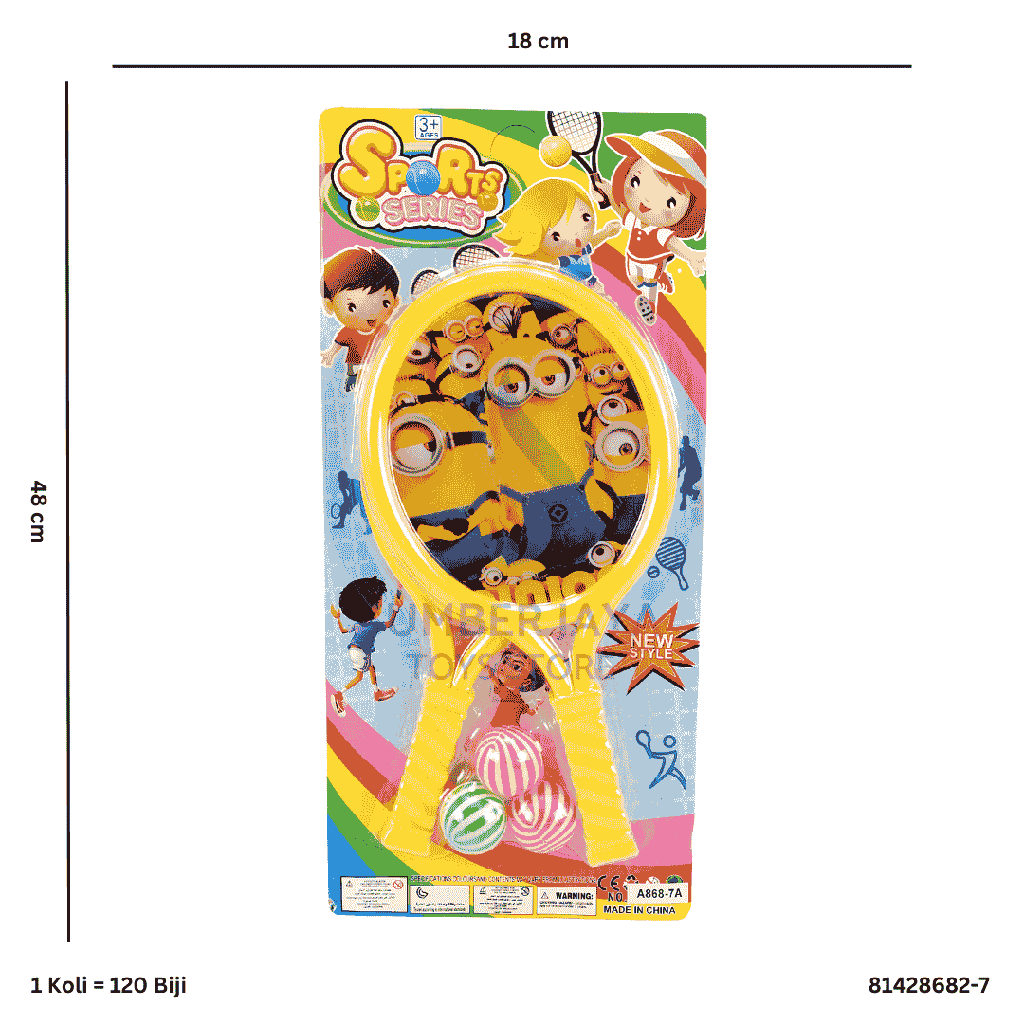 TOYS RAKET 8682-7