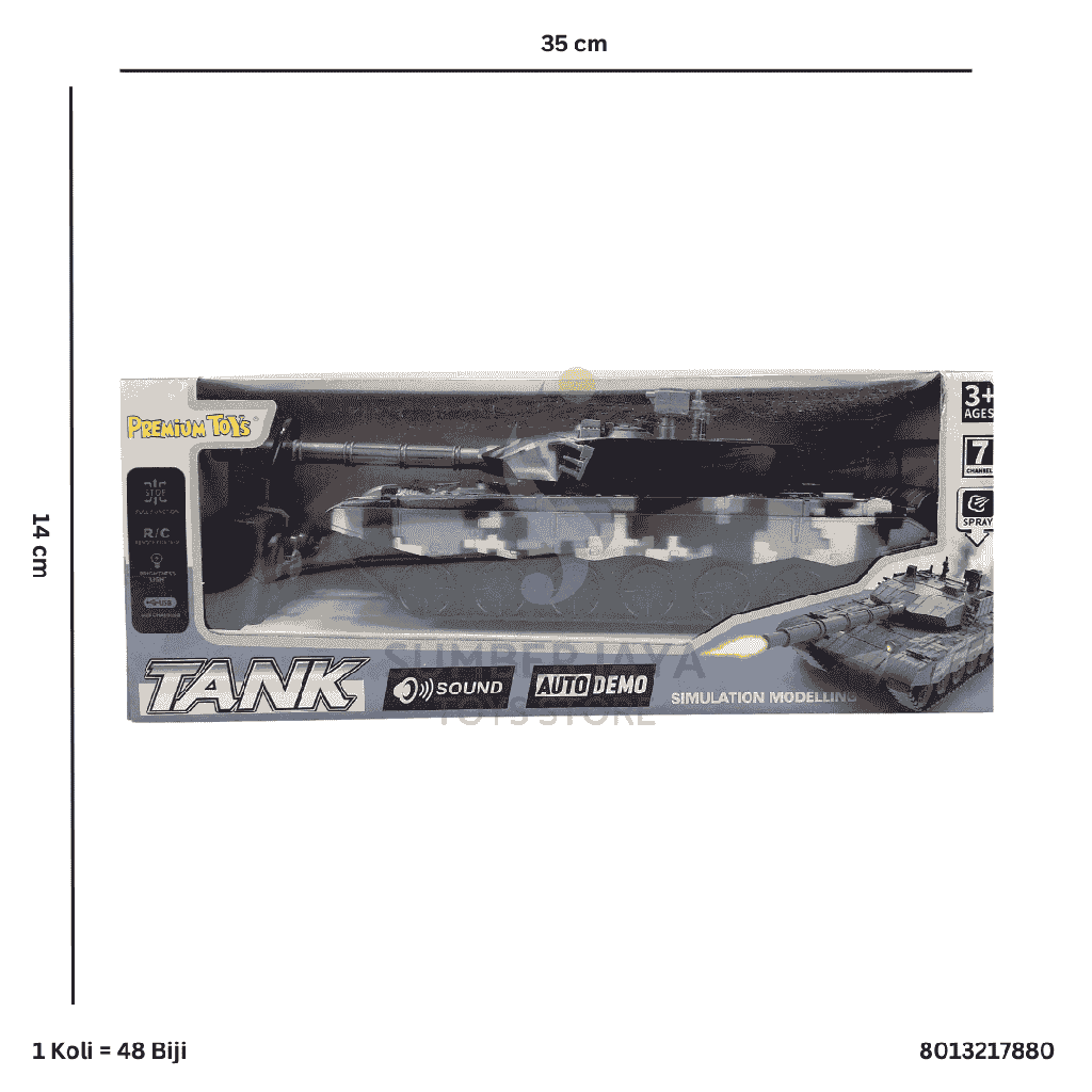 R/C TANK SIMULATION 17880
