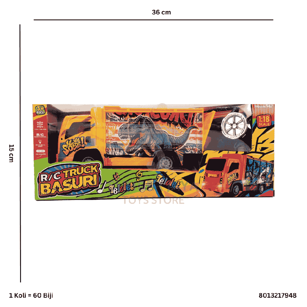R/C TRUCK BASURI 17948