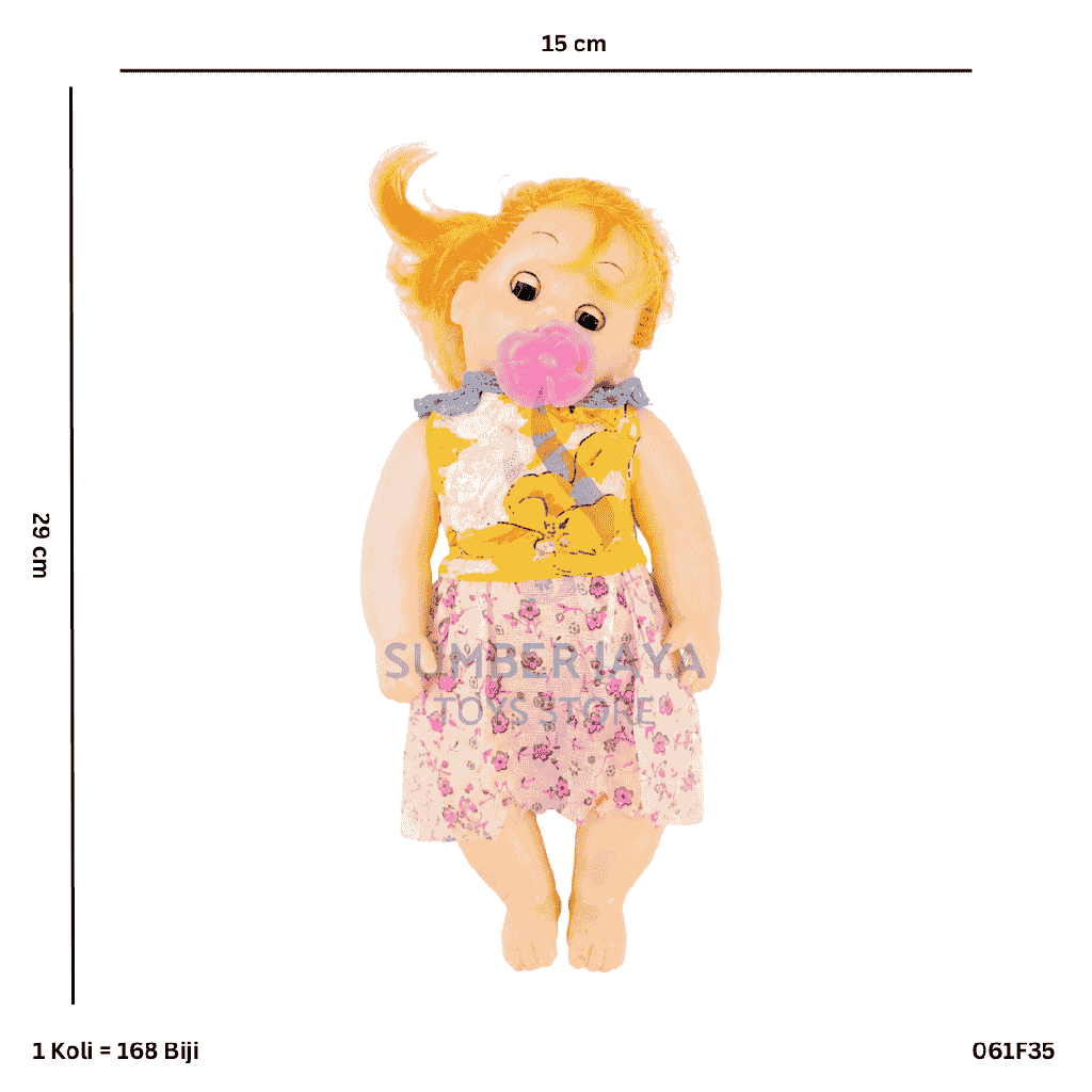 B/O DOLL CRYING F35