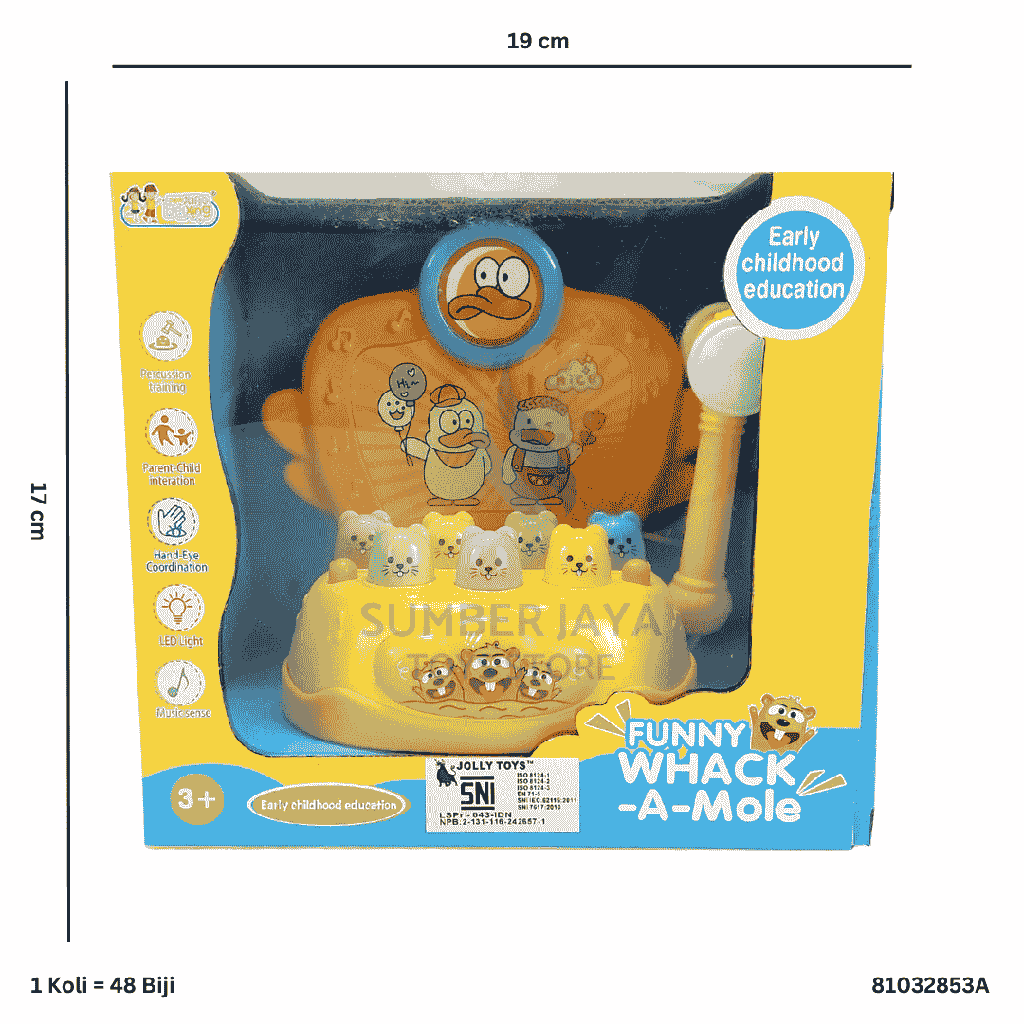 FUNNY WHACK A MOLE 2853A