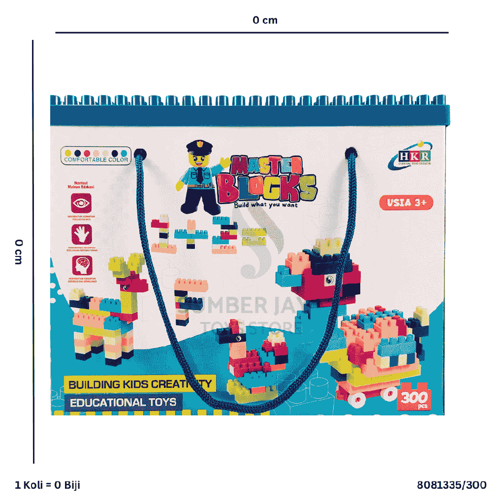 MASTER BLOCKS 300PC 010335/300