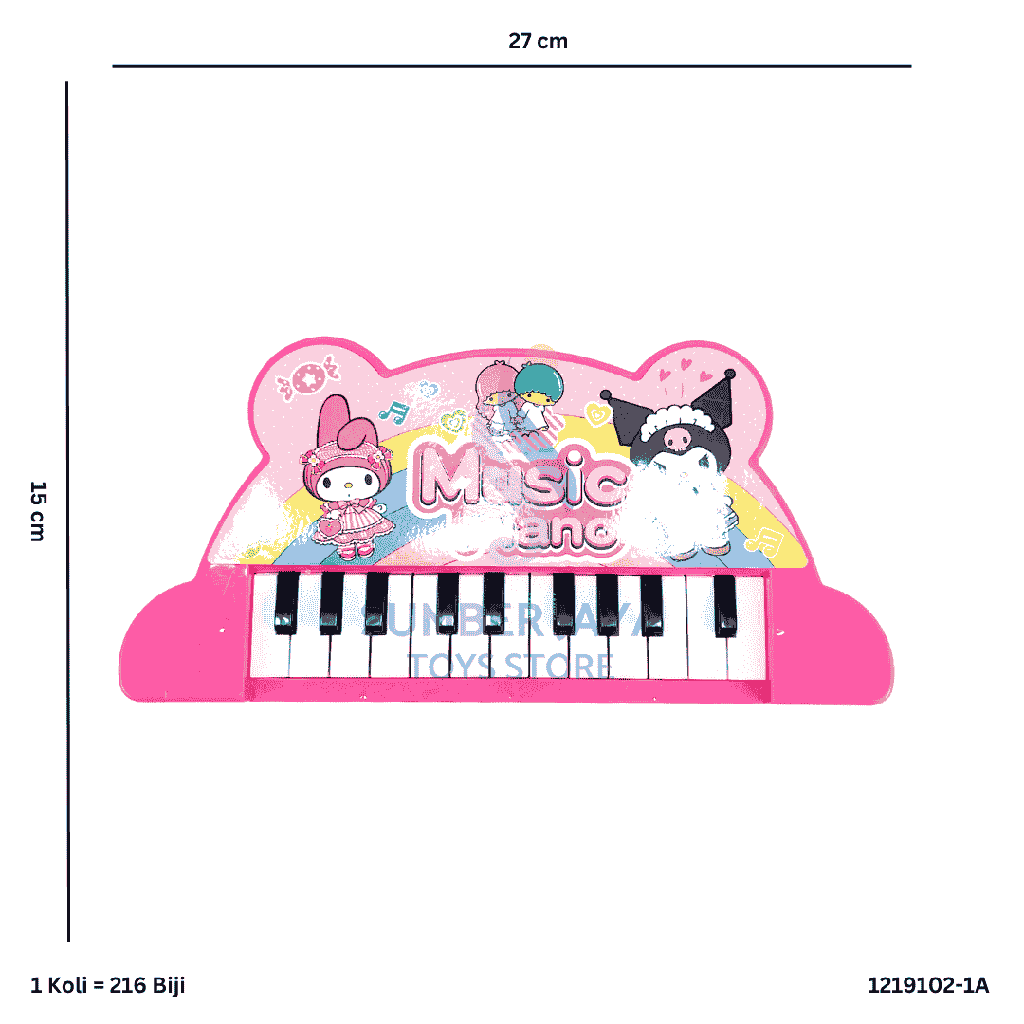 PIANO KTG KUROMI 9102-1A