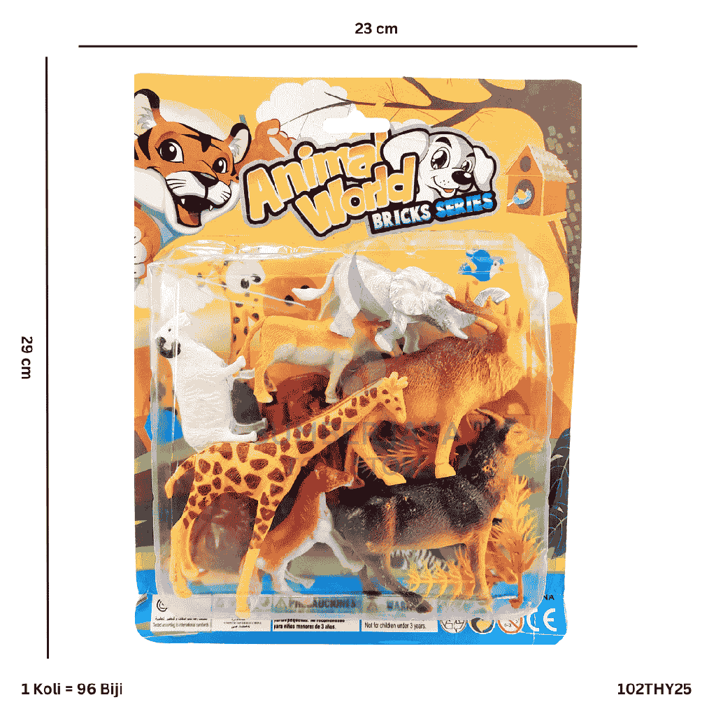 ANIMAL WORLD BRICK SERIES THY-25
