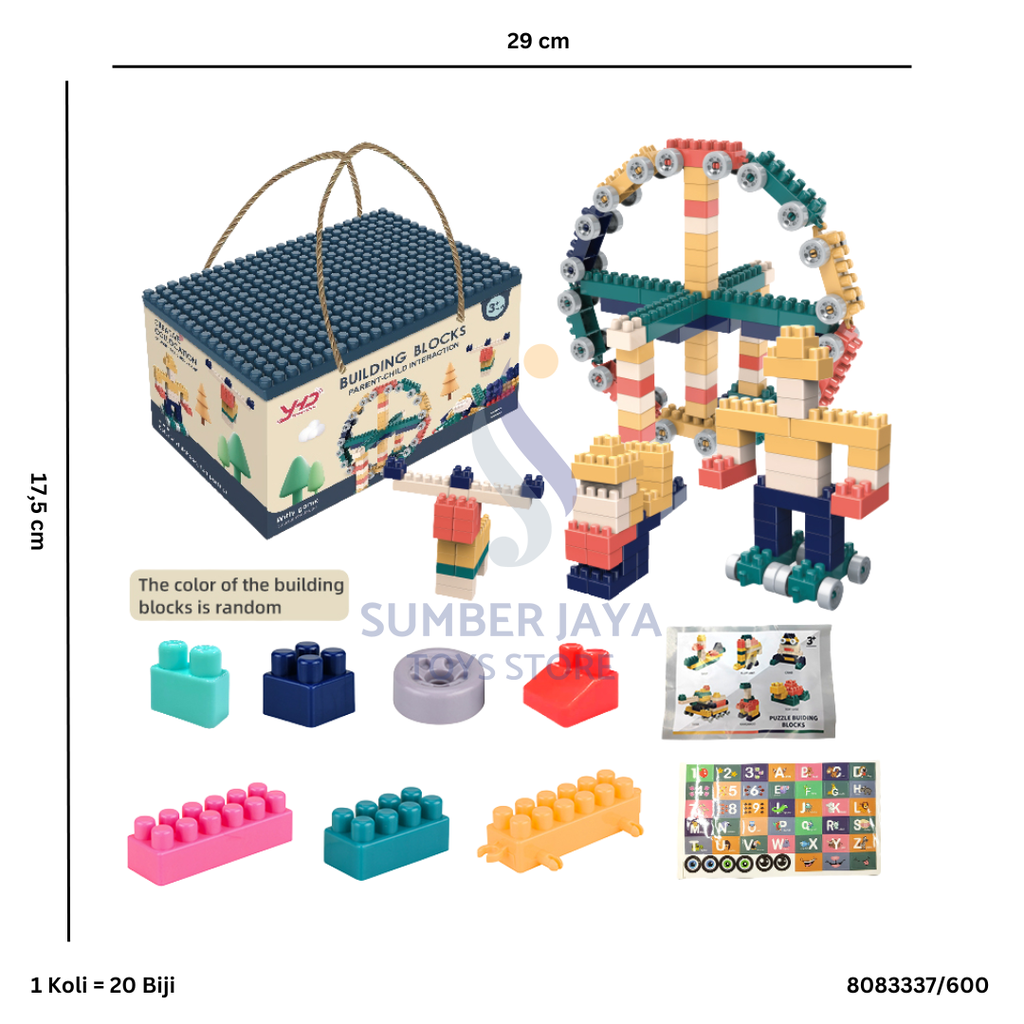 MASTER BLOCKS 600PC 010337/600
